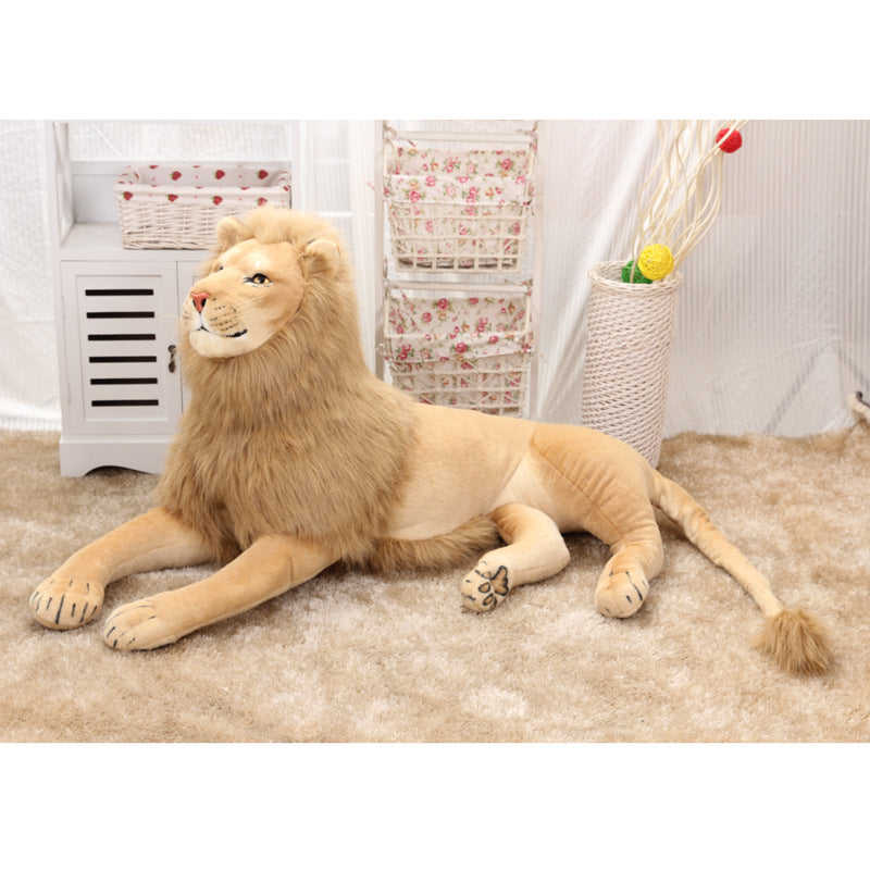 Standing lion simulation static animal model