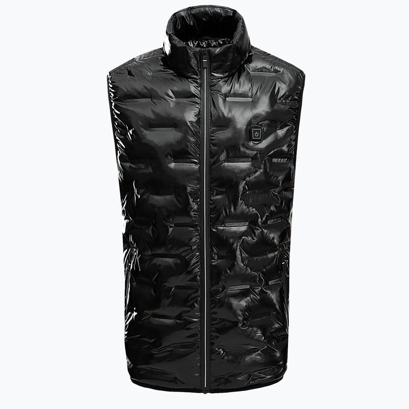 Rechargeable vest sleeveless jacket