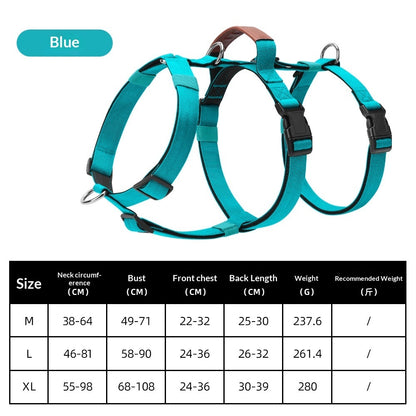 Dog Leash Anti-Pull Harness For Medium- To Large-Sized Dogs