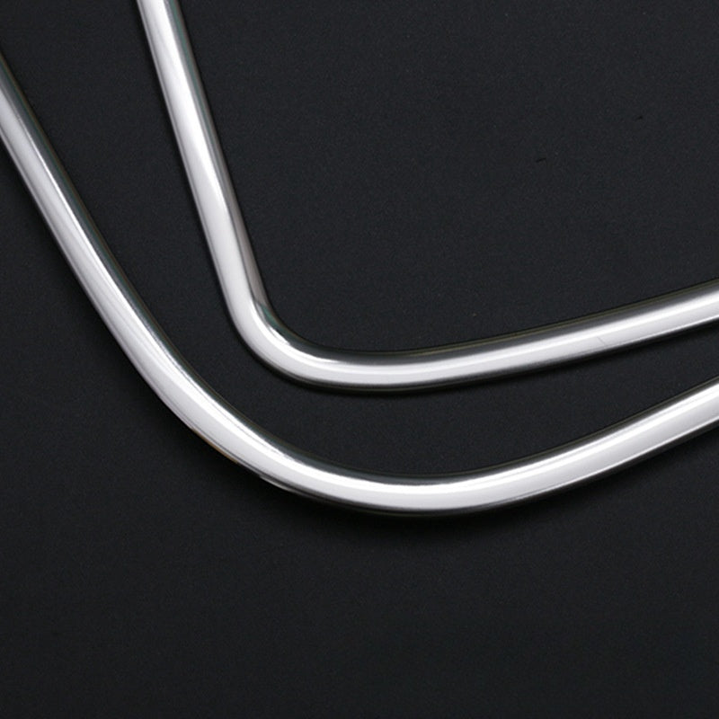 Suitable For 20-22 ROOX40 Series Interior Door Audio Frame Modification Decoration Strip Stainless Steel