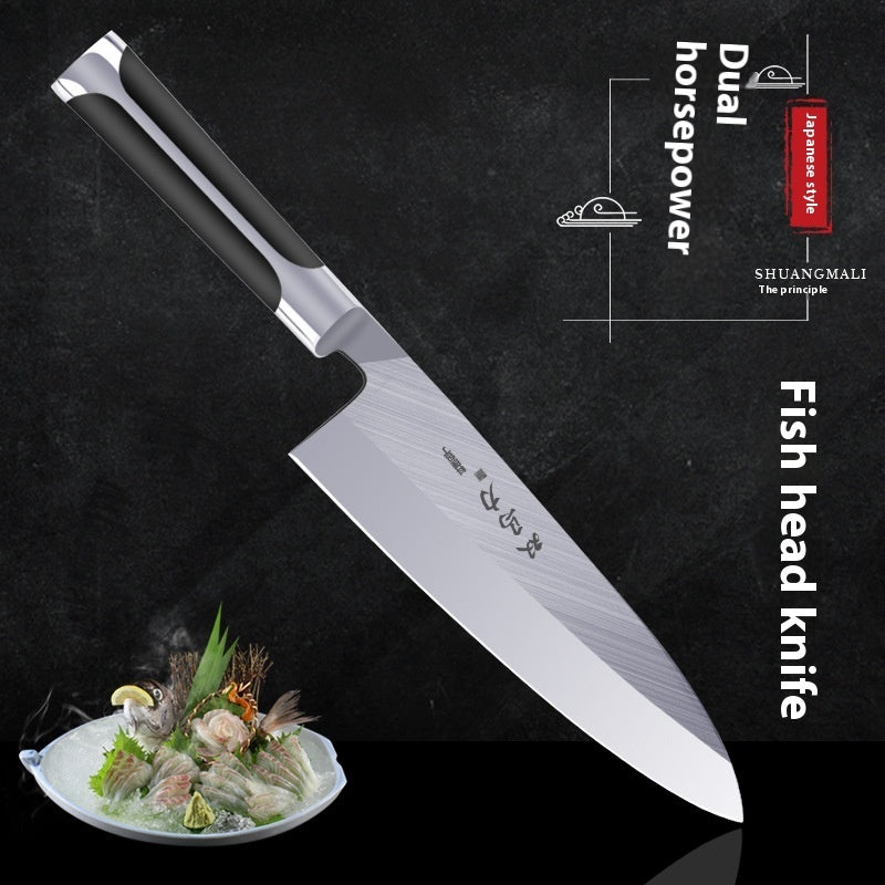 Salmon Japanese Sushi Cooking Knife
