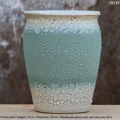 Household Extra-Large Succulent Planter Ceramic Tall Pot