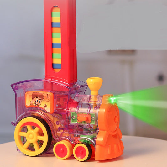 Dominoes Are Automatically Launched Into The Car