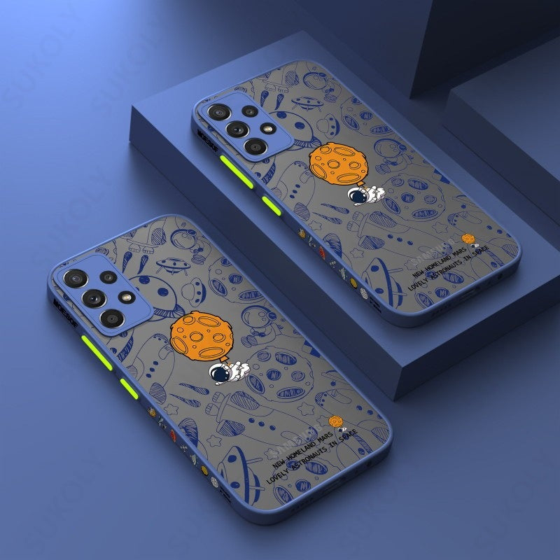 Graffiti Skin Sense S21FE Side View Protective Cover