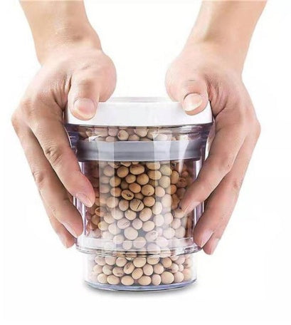 Vacuum pumpable storage box