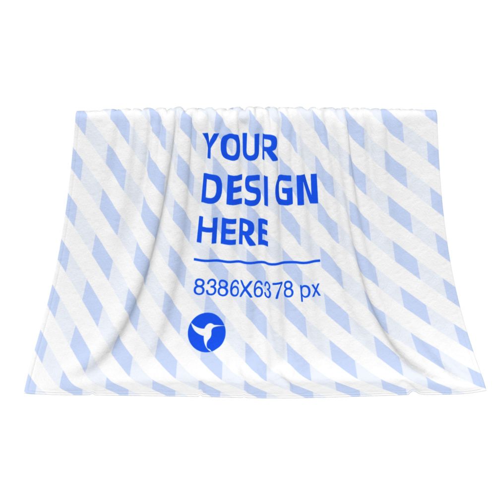 Create Your Own 80x60in Horizontal Skin-friendly Breathable Flannel Blanket