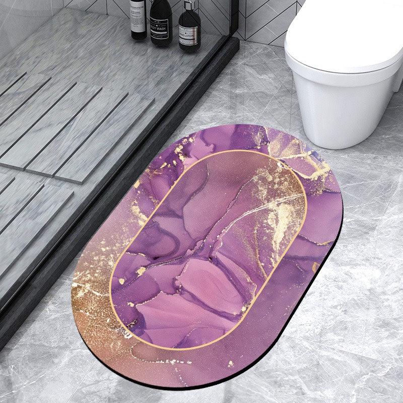 The Diatom Mud Cushion Is Water-absorbing Quick-drying Non-slip Machine Washable