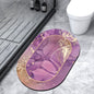 The Diatom Mud Cushion Is Water-absorbing Quick-drying Non-slip Machine Washable
