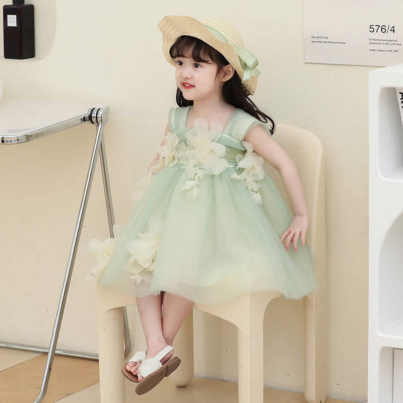 Children's New Flower Costume Sundress