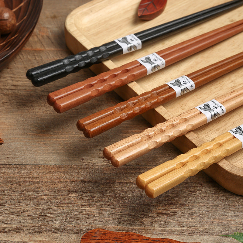 Chopsticks Household Wooden Chopsticks Gift Box Set