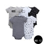 Baby Short Climb 5-piece Romper Boys and Girls Cotton One-piece Rompers