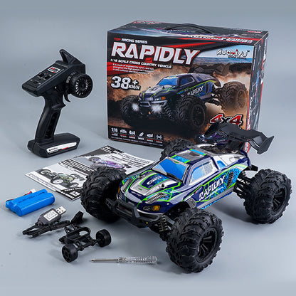 Brushless Four-wheel Drive Off-road Climbing RC Remote Control CarSedanpickup Model Car