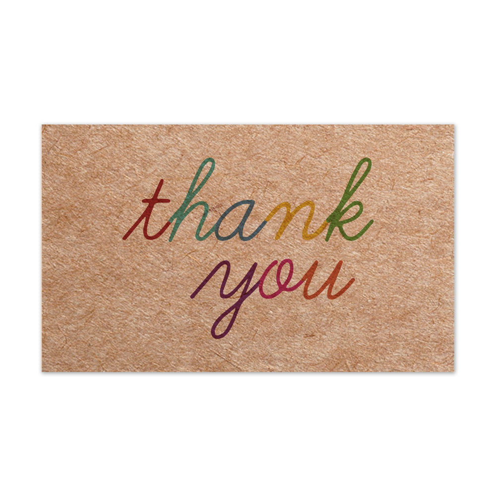 English Holiday Thank You Simple And DIY Creative Greeting Card