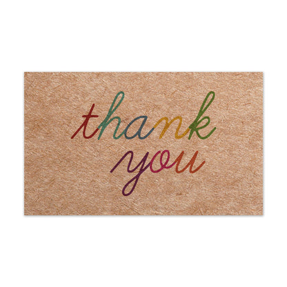 English Holiday Thank You Simple And DIY Creative Greeting Card