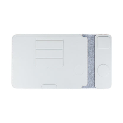 Multifunctional Three-in-one Mobile Phone Magnetic Wireless Charger Mouse Pad Notebook Holder