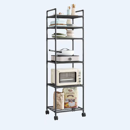 Kitchen Shelf Trolley Floor Multi-layer Household Storage Rack