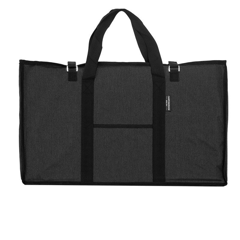 Outdoor Simple Folding Picnic Table Multi-layer Wrought Iron Rack