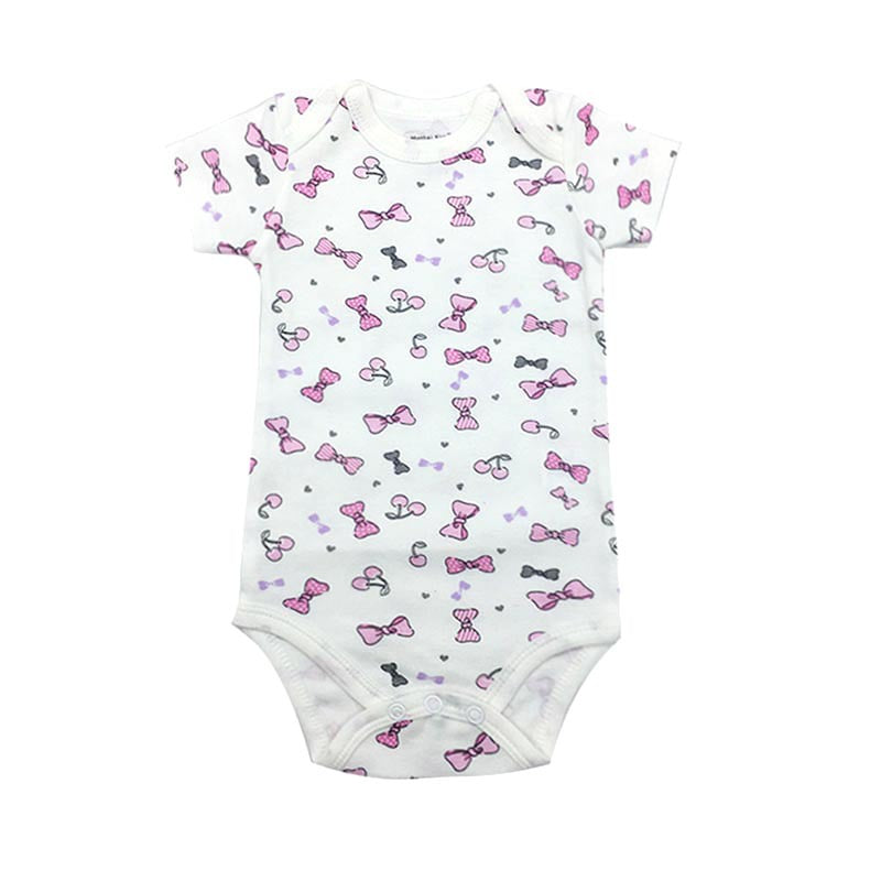 New Cotton Baby Short-sleeved One-piece Home Service