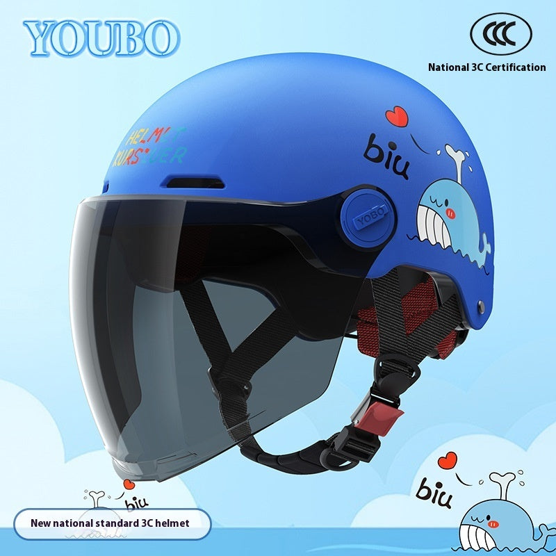 Children's Breathable Skateboard Electric Bike Helmet