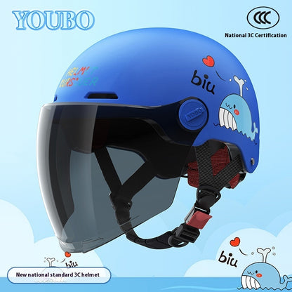 Children's Breathable Skateboard Electric Bike Helmet