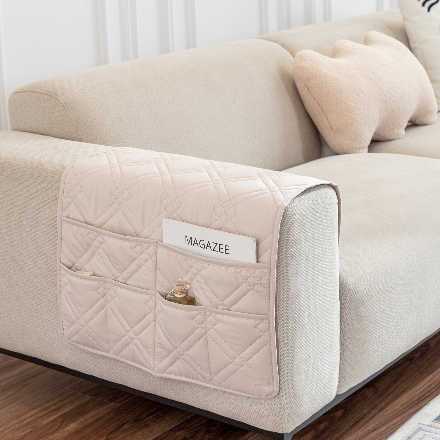 With Storage Pocket Sofa Hand Towel Magazine Management Bag