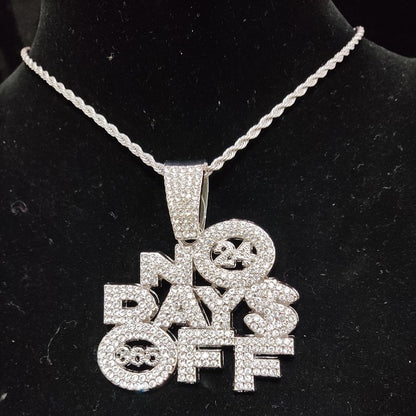 Men's And Women's Fashion Personalized Letters Alloy Pendant Necklace