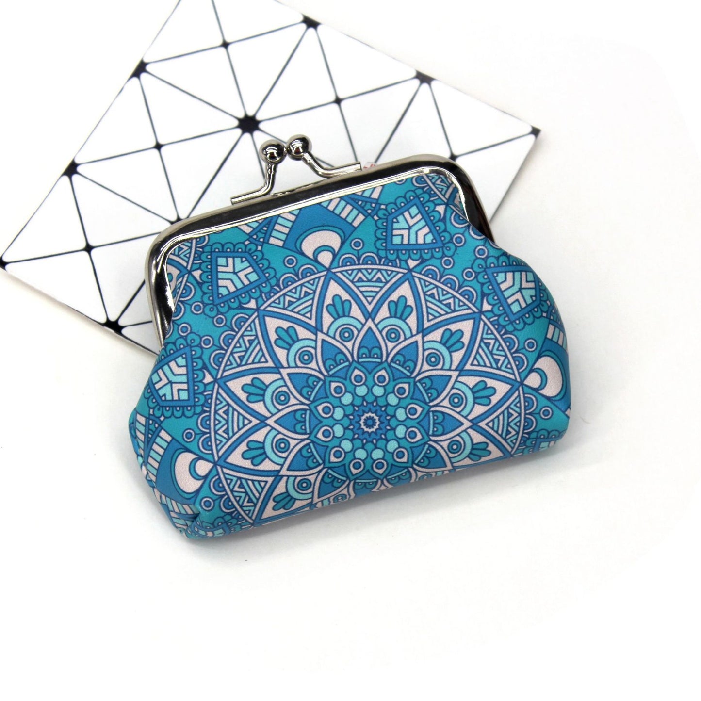 Ethnic style print creative ladies coin purse