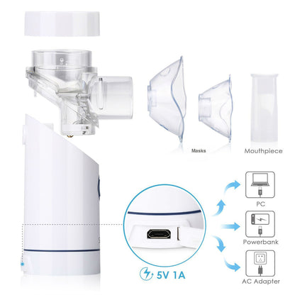 Handheld rechargeable atomizer