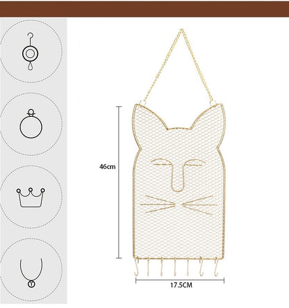 Display Home Accessories Storage Wall Mount Jewelry Rack