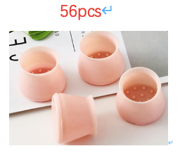 Durable Silicone Table Chair Foot Mat Anti-Slip