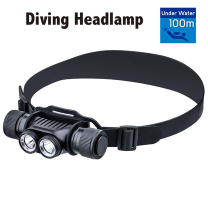 Rechargeable Diving Headlight For Sea Fishing