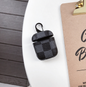 Compatible with  Jacket anti-lost hook wireless Bluetooth headset 2 generation leather case lattice hard shell tide
