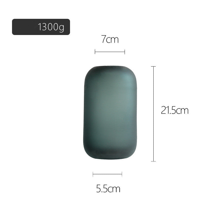 Classic Flower Artificial Flower Glass Vase