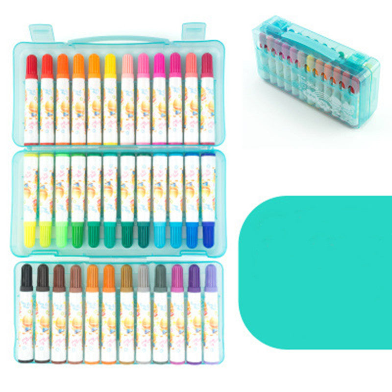 Painting Crayons Gift Box Children's Thick Head Set