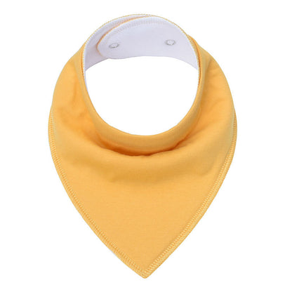 Baby solid color triangle scarf