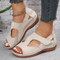 Casual Sandals Summer Shoes For Women Low Heels Velcro Shoes - FLIPSTYLEZLLC