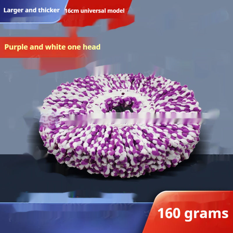 Extra Thick Rotating Mop Universal Refill Round Mop Head