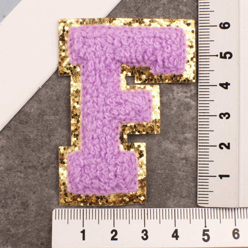 26 Letter Clothing Patch Embroider