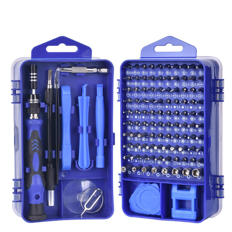 Compatible with Apple, Hot Sale 122 in 1Professional Multi Screwdriver Set for iPhone Android Laptop Computer DIY Repair Tool Kit