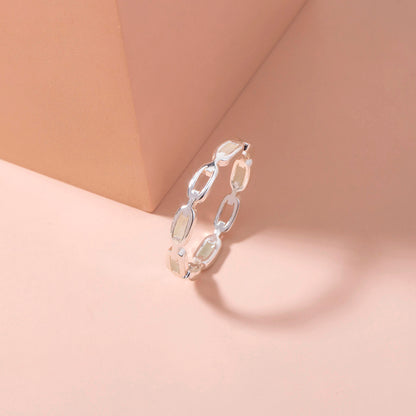 Glow-in-the-dark brass ring