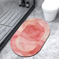 The Diatom Mud Cushion Is Water-absorbing Quick-drying Non-slip Machine Washable