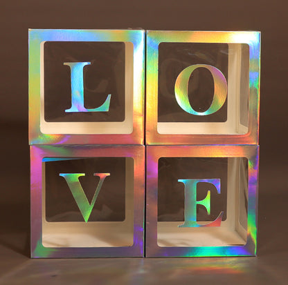 Transparent Balloon Box Gift Proposal Confession BABYLOVE