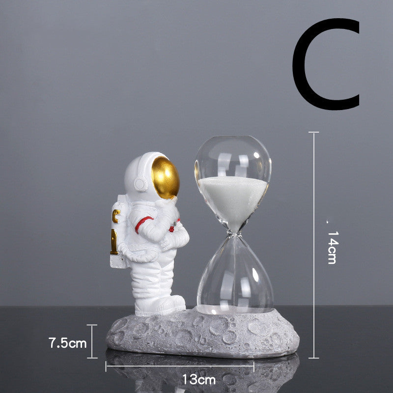 Astronaut Spaceman Decoration TV Cabinet Wine Cabinet Book