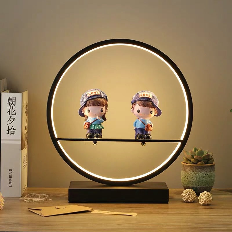 New Chinese Style Table Lamp Bedroom Bedside Lamp Retro Zen