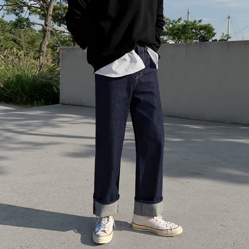 Men's Trendy Loose Straight Jeans