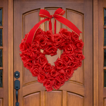 Decorative Ornaments Supplies Wedding Scene Props New Valentine's Day Rose Love Garland