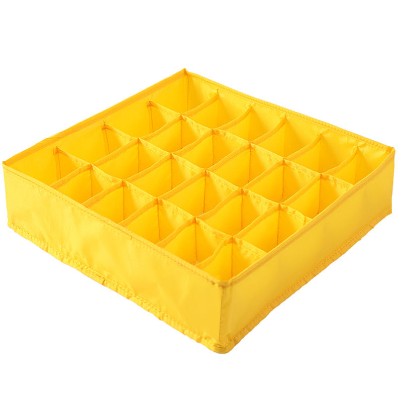 24 Compartment Underwear Sock Storage Box Washable