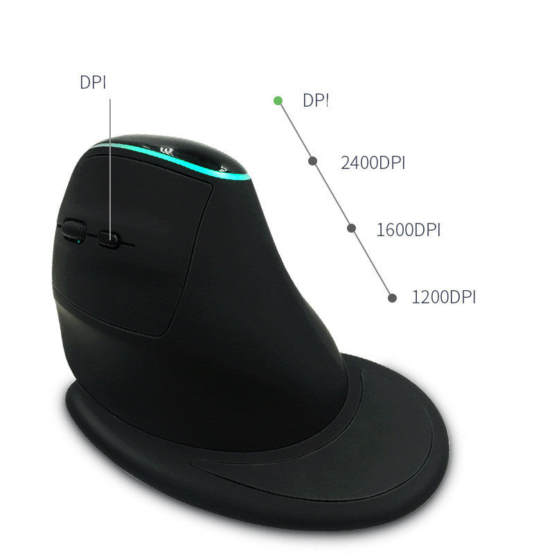 Vertical Rechargeable Wireless Mouse 2.4GHz