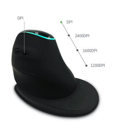 Vertical Rechargeable Wireless Mouse 2.4GHz