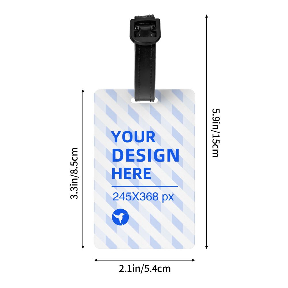 Create Your Own Easy To Hang Luggage Tag With High Identification